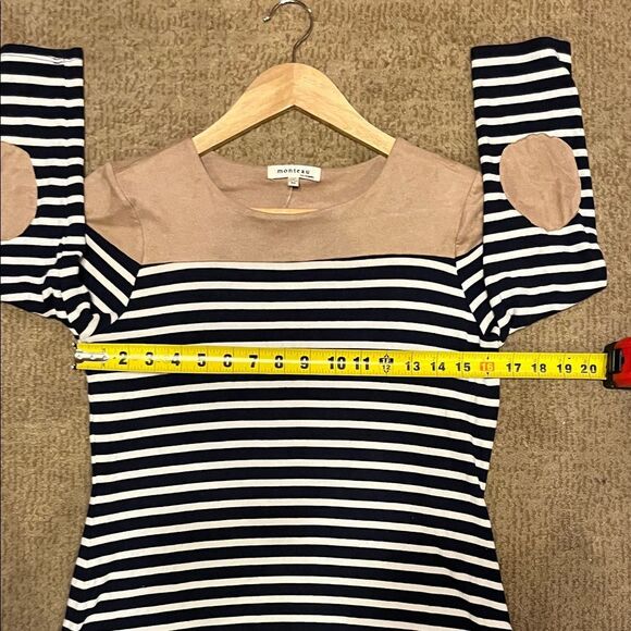 Monteau Striped Blouse - Picture 6 of 7